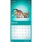 Yoga Cats Together OFFICIAL | 2026 12 x 24 Inch (Hanging) Monthly Square Wall Calendar
